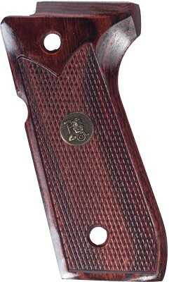 Pachmayr Laminated Wood Grips Beretta 92FS Rosewood Check