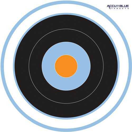 Do-All Accu Blue Black CIRCLES Paper Target 10"X10" 10Pk