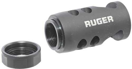 Ruger® 90590 Precision Hybrid Muzzle Brake 5/8"x24 Steel 2.2"