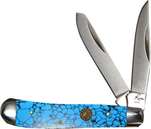 ABKT Roper Series Stone Peanut Peanut 2-Blade Turquoise