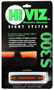 HiViz Magnetic Shotgun Sights Fit Remington All Field Models Md: S300R