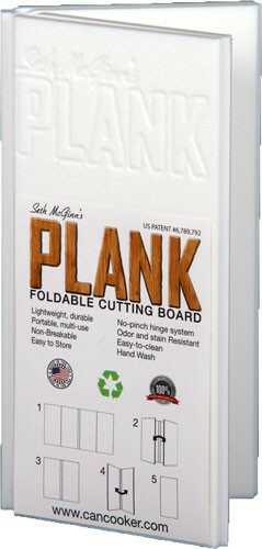 Can Cooker The Plank 8"X16" Folding Cutting Board