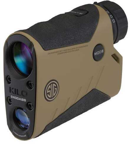 Sig Optics Laser Rangefinder Kilo 2400 ABS 7X25 FDE
