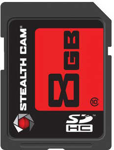 STEALTHCAM 8GB SD CARD