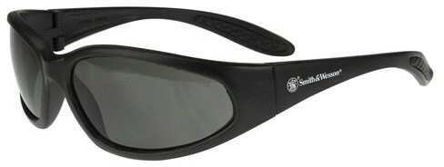 S&W Performance 12-Pack Shoot Glasses Black Frame Smoke Lens