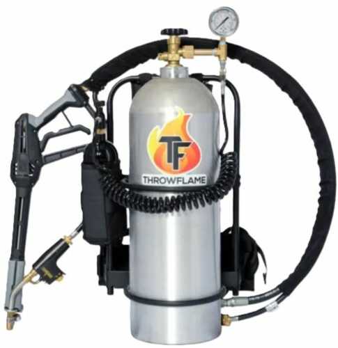 THROWFLAME X 15 Flamethrower Brushed Aluminum