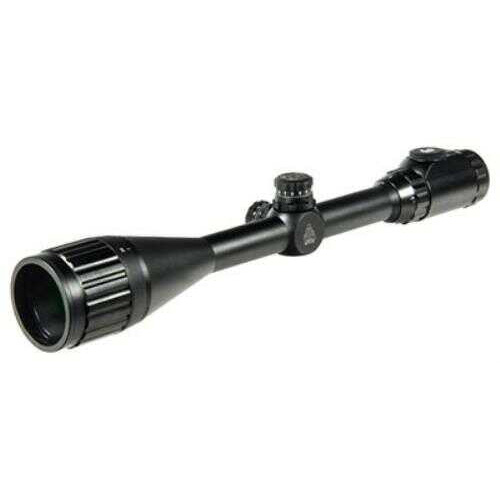 Leapers UTG 6-24X50 1" Hunter Scope, AO, 36-color Mil-dot, w/ Rings Md: SCPU6245AOIEW