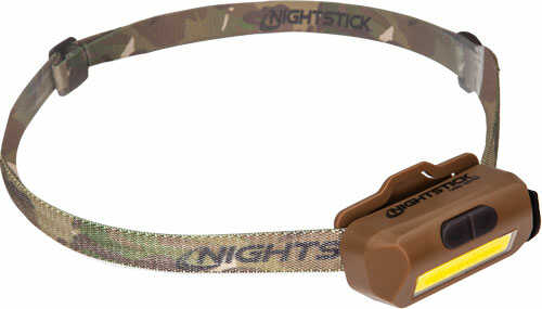 Nightstick Multi-Flood USB 250 Lumen Headlamp Green/Red FDE