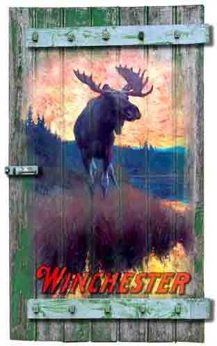 ROCKIN'W Brand Winchester "Lakeside Moose Shutter 3D