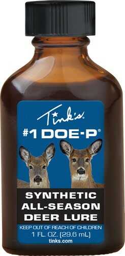 TINKS Deer Lure #1 Doe-P Non Estrus Synthetic 1Fl Oz Glass