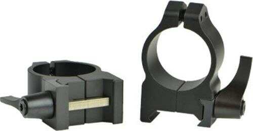 Warne 30MM Medium Quick Detach Scope Rings With Matte Black Finish Md: 214LM