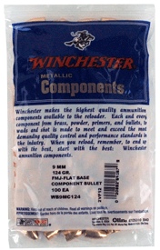 Winchester Bullets 9MM .355 124Gr. FMJ 100-Count