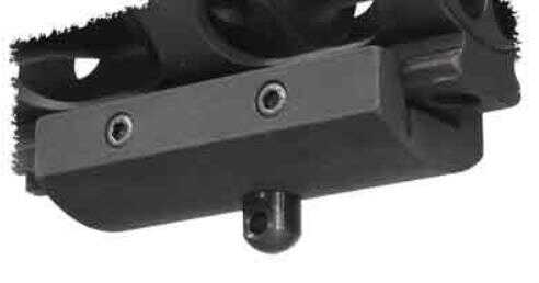 Yankee Hill 638 Bipod Adaptor Black Aluminum, Picatinny Attachment For Harris Style Bipods