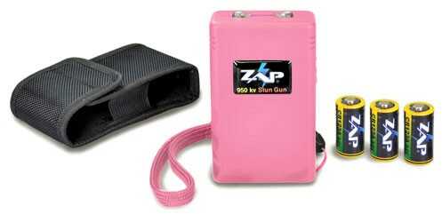 PSP Zap Stun Gun Pink 950,000 Red Led On/Off Indicator