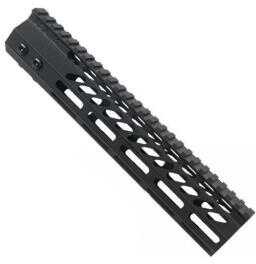 GUNTEC Ultra Slim Handguard Octagonal 10" M-LOK Black