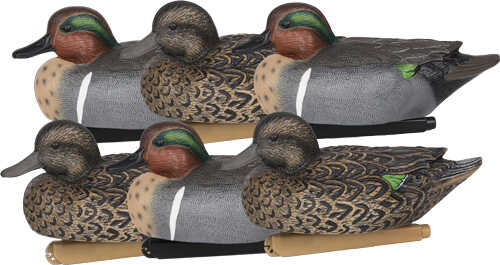 ZINK Floater Decoys Green Wing Teal 6 Pack
