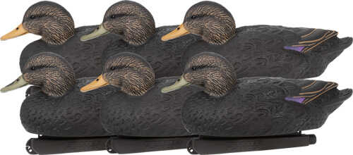 ZINK Floater Decoys Black Duck 6 Pack