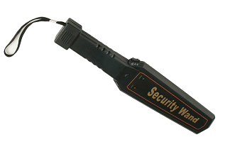 Security Wand Metal Detector With Audio Alert And Red Led