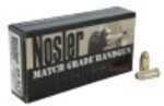 45 ACP 185 Grain Hollow Point 50 Rounds Nosler Ammunition