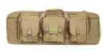 NCSTAR Double Carbine Case 36" Rifle Nylon Tan Exterior PALS Webbing Interior Padded with Thick Foam Accommodates