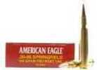 Link to Model: American Eagle Caliber: 30-06 Grains: 150Gr Type: Full Metal Jacket Units Per Box: 20 Manufacturer: Federal Model: American Eagle Mfg Number: AE3006N