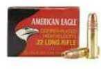 Load Number: AE22 Caliber: 22 Long Rifle High Velocity Bullet Weight: 38 GraIns Bullet Type: Copper-Plated Hollow Point Usage: VarmInts, PredaTors, Small Game; Target Shooting, Training, Practice Fact...