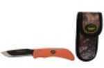Outdoor Edge Rb20C Razor-Lite Knife 3.5" 420J Steel W/Sheath Rubberized Orange