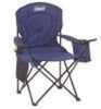 Cooler Quad Chair - BlueEnjoy comfort on the go or in the back country with this Coleman Portable Camp Chair with Built-In Drinks Cooler. It comes in handy at sporting events, outdoor concerts, at the...