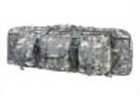 NCSTAR Double Carbine Case 36" Rifle Nylon Gray Digital Camo Exterior PALS Webbing Interior Padded with Thick Foam
