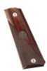 Pachmayr Custom Grip Panel, Fits 1911, Half-Checkered Rosewood Finish 445