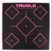 TruGlo TruSee Splatter 5-Diamond Target Pink 12x12 6 pk. Model: TG14P6