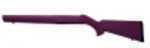 Hogue Grips Stock Purple With Standard Barrel Channel Rug 10/22® 22006