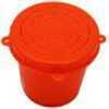 Scotty Crab Diner Bait Jar C/W Lid, 1/2 Litre, Fluore Red