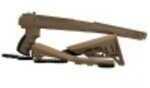 ATI SKS Strikeforce Six Position Adjustable Side Folding TactLite Stock With Scorpion Recoil System Flat Dark Earth