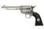 Umarex's Colt Peacemaker airgun features an all metal frame, fixed front sights, and a CO2 compartment in the grip.