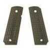 Pachmayr G10 Grip, 1911 Green/Black Coarse Grappler Md: 61010