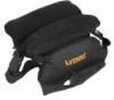 Lyman Universal Bag Rest Filled Black Standard Size is Equipped with a Sturdy Carry Strap and Adjustable Tensioni
