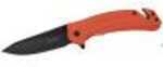 Kershaw 8650 Barricade Multi-Purpose Tool 3.5" 8Cr13MoV Steel Modified Clip Point Glass Filled Nylon Orange