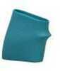 Hogue 18004 HandAll Jr. Grip Sleeve Most 22, 25, 38 Pistols Textured Rubber Aqua Blue