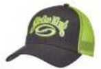 SK TRUCKER CAP CHARCOAL/GREEN MESH
