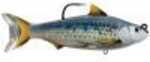 LiveTarget Lures Common Shiner Swimbait Freshwater, 5" Length, 1'-12' Depth, 1 1/3 oz Weight, Silver/Blue, Per 1 Md: CSS