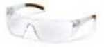 Pyramex Safety Products Carhartt Billings Safety Glasses Clear Anti-Fog Lens with Clear Temples Md: CH110ST
