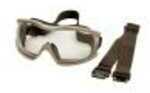 Pyramex Safety Products Goggles Chemical Splash e with Clear Anti-fog Lens and Gray Frame and Two Straps Md: G604T2