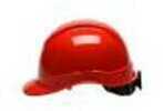 Pyramex Safety Products Ridgeline Cap Style Vented Hard Hat 4 Point Ratchet, Red Md: HP44120V