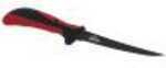 Berkley Xcd Fillet Knife 6In Red/Gray/Black With Sheath Model: BFG6FK