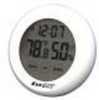 Type/Color: Wireless Hygrometer Size/Finish: White Material: Plastic Other FEATURES:: Wireless Remote Sensor, Touch Screen Display Indoor Temp & Humidity, Clock Alarm Feature, Compact USES 2 AA Batter...