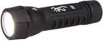 Browning 3713317 Base Camp Pro Hunter Flashlight 19-505 Lumens AAA (3) Included Battery Black