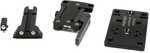 MEPRO USA LLC Ml881504 MicroRDS Adaptor, Night Sight Set S&W M&P Full Size Quick Release Green/Black