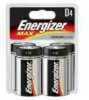 Energizer Max BATTERRIES D 4-Pack