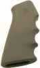 Hogue 15003 AR-15 Overmolded Rubber Grip W/Finger Grooves Matte Desert Tan